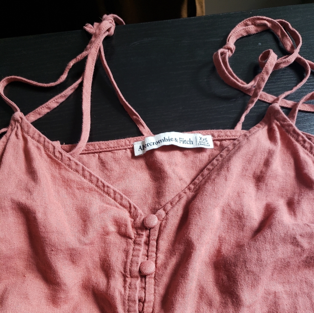 Abercrombie & Fitch string tied tank top